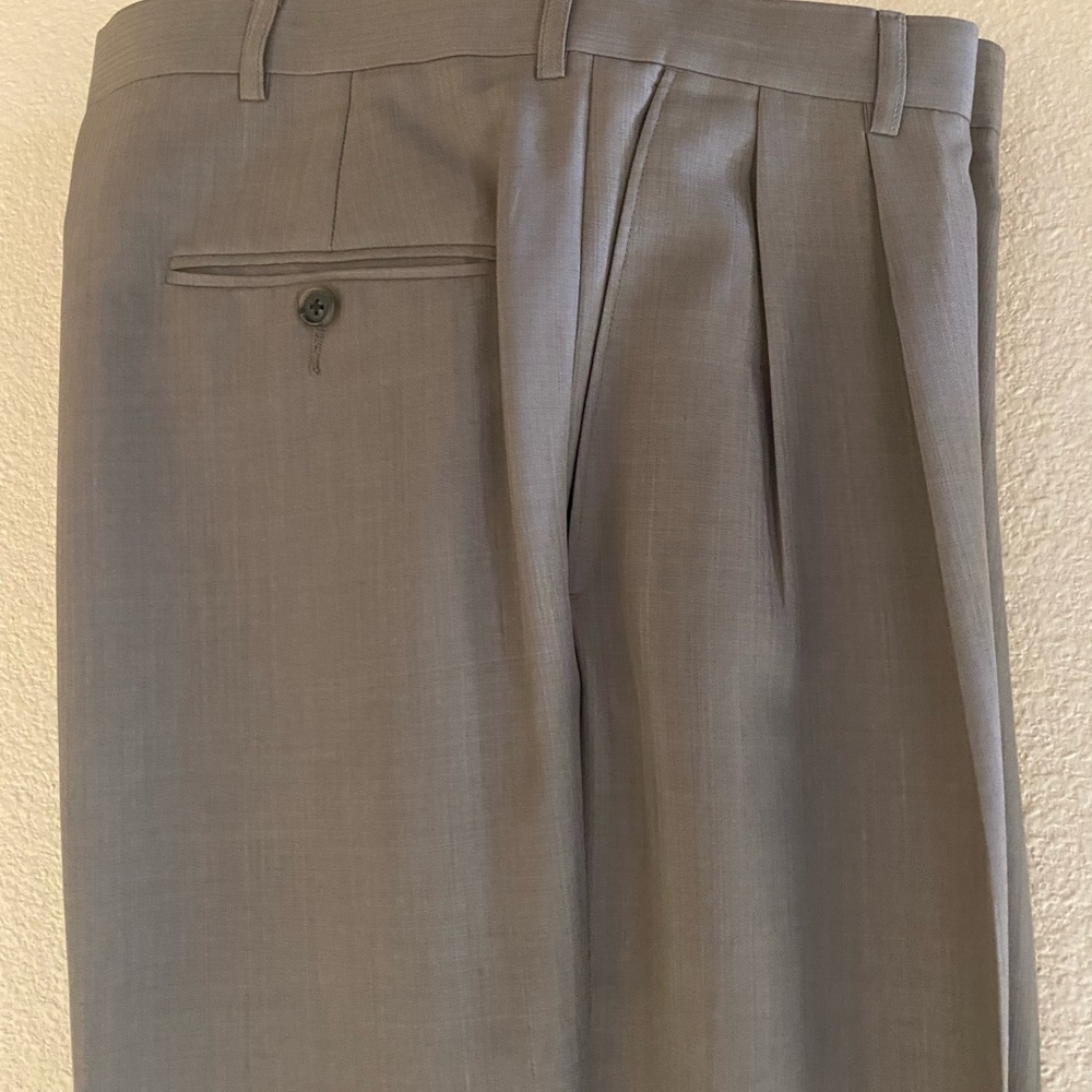 Haggar Brown Slacks - Picture 2 of 10